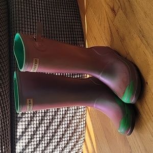 Hunter Kids Nebula Rain Boots - Kids US 4 Girls